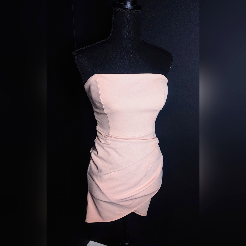 Strapless Corset Evening Dress